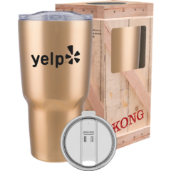 Kong Vacuum Insulated Tumbler – 30 oz - KONG_BODYGOLD