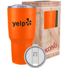 Kong Vacuum Insulated Tumbler – 30 oz - KONG_BODYORANGE