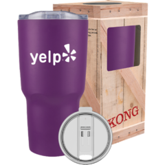 Kong Vacuum Insulated Tumbler – 30 oz - KONG_BODYPURPLE