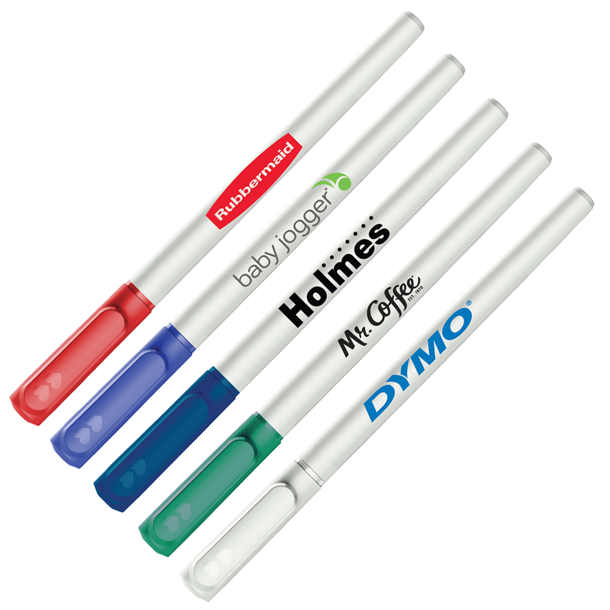 Paper Mate® Write Bros Stick Pen - White Barrel - Blue Ink - Show Your Logo