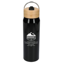 Billy Eco-Friendly Aluminum Bottle With FSC® Bamboo Lid – 26 oz - SM-6949-2