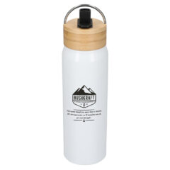 Billy Eco-Friendly Aluminum Bottle With FSC® Bamboo Lid – 26 oz - SM-6949-3