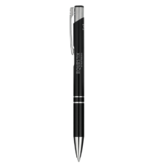 Recycled Aluminum Richmont Gel Ballpoint Pen - black