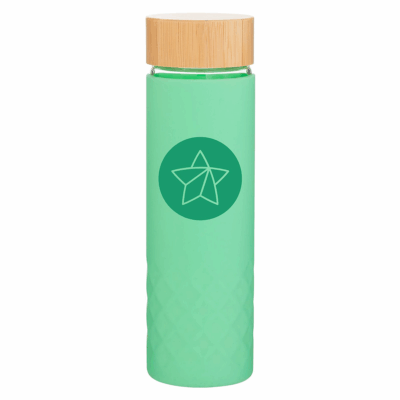 h2go dawn Single Wall Glass Bottle 8211 18 oz 8211 Badminton