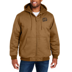 Harriton Unisex ClimaBloc® Heavyweight Hooded Full-Zip Jacket - m722_nd_z