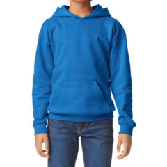 Gildan Youth Softstyle Midweight Fleece Hooded Sweatshirt - Softstyle Midweight Fleece Youth Hoodie