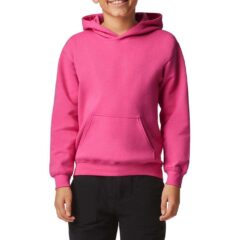 Gildan® Youth Softstyle Midweight Fleece Hooded Sweatshirt - Softstyle Midweight Fleece Youth Hoodie