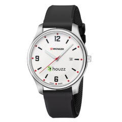 Victorinox® Wenger® Watch with Silicone Strap - 011441108 8211 Default Logo