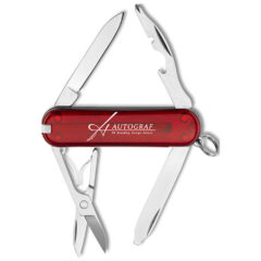 Victorinox® Rambler Pocket Knife - 04-TRANSRED