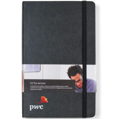 Moleskine® Hard Cover Ruled Large Expanded Notebook - 100195-001-8-Full