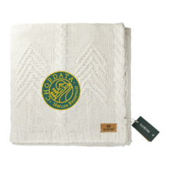 tentree® Organic Cotton Cable Blanket - 1010-05WH_D_FR