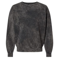 Dyenomite Premium Fleece Mineral Wash Crewneck Sweatshirt - 109436_f_fm