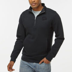 J. America Heavyweight Fleece Quarter-Zip Sweatshirt - 11852_fm