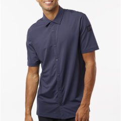Adidas Button Down Short Sleeve Shirt - 11962_fm