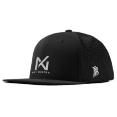 Branded Bills Bare Flat Performance Cap - 15048_BLK_Embroidery