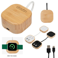 Bamboo Wireless Earbuds and Watch Charger - 25157_group