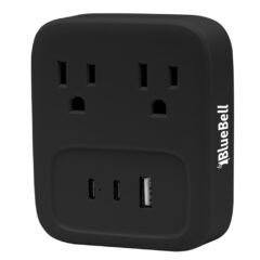 Type-C Wall Adapter - 25189_BLK_Padprint