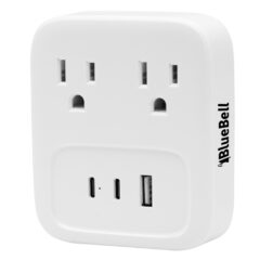 Type-C Wall Adapter - 25189_WHT_Padprint