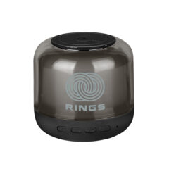 Wireless Speaker with Touch Sensor Night Light - 25610_BLK_Silkscreen