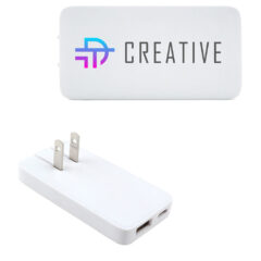Slim Wall Charger - 26751_WHT_Colorbrite