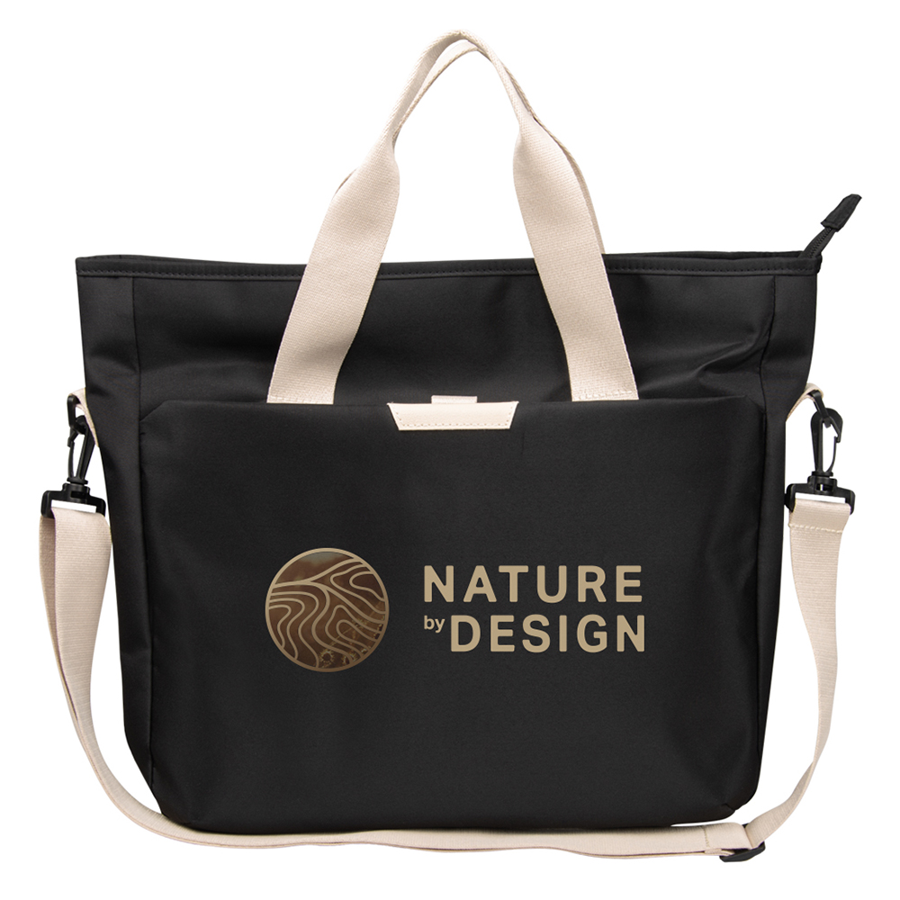 Abroad Traveler Tote Bag - 30083_BLKNAT_HeatTransfer