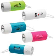 Light-Up Dog Waste Bag Dispenser