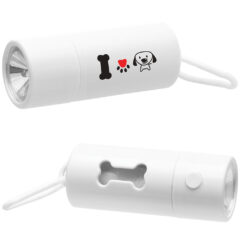 Light-Up Dog Waste Bag Dispenser - 338_White_01