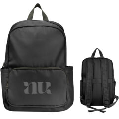 Anywhere RPET Backpack - 35108_BLK_Colorbrite