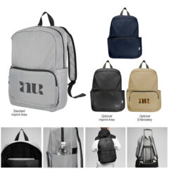 Anywhere RPET Laptop Backpack - 35108_group