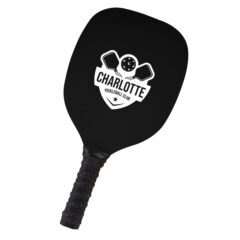 Single Pickleball Paddle - 40003_BLKBLK_Silkscreen