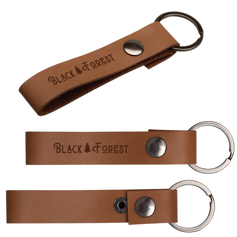 Leather Snap Keytag - 4420_Tan_01