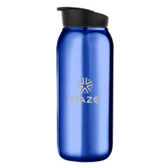 Avery Stainless Steel Bottle – 20 oz - 50044_BLU_Laser