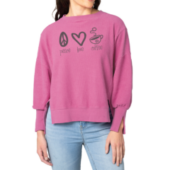 Charles River Women’s Camden Spliced Crewneck Sweatshirt - 5523187_010124222239