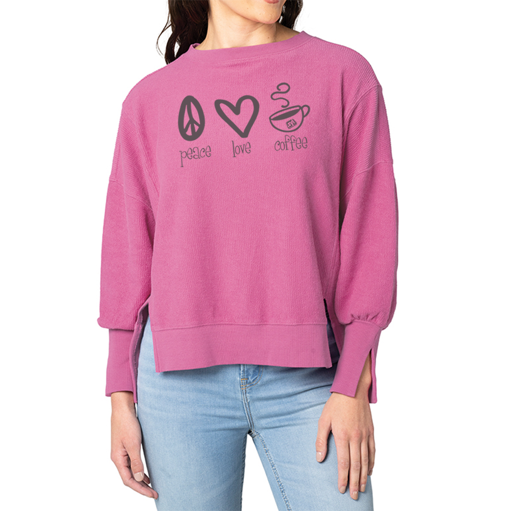 Charles River Women’s Camden Spliced Crewneck Sweatshirt - 5523187_010124222239