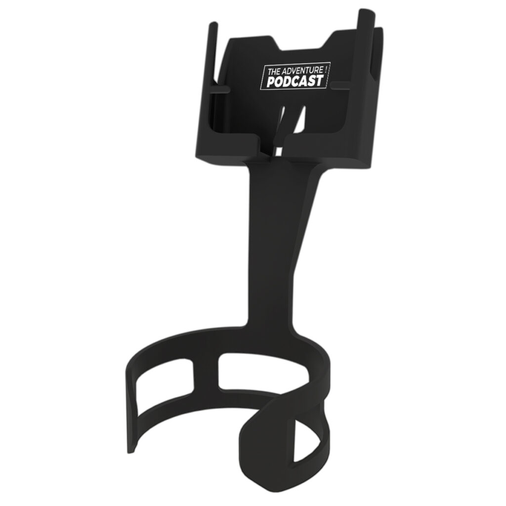 Cell Phone Seat® Cup Holder - 6323_BLK_Padprint