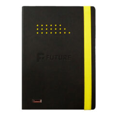 The SmartNotebook® Smart Flex - 94078_BLKYEL_Deboss