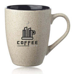 Sesame Speckled Two-Tone Coffee Mug - 10 oz