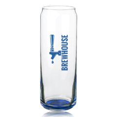 Libbey Slim Can Beer Glass – 12.5 oz - Blue-166055-208-blue-zoom
