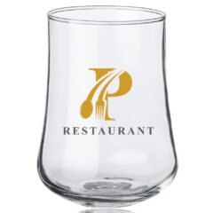 Rose Bud Stemless Glass – 15.5 oz - Clear-210951-0794al-clear-zoom