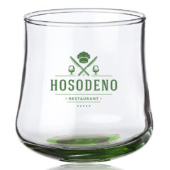 Rose Bud Stemless Glass – 11 oz - Green-365152-0793al-green-zoom