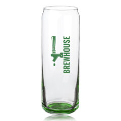 Libbey Slim Can Beer Glass – 12.5 oz - Green-556833-208-green-zoom