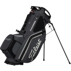 Titleist® Hybrid 14 Golf Bag - HYBRID14BAG-FD_CHARBLKGRA