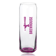 Libbey Slim Can Beer Glass – 12.5 oz - Pink-918230-208-pink-zoom