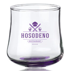 Rose Bud Stemless Glass – 11 oz - Purple-154212-0793al-purple-zoom