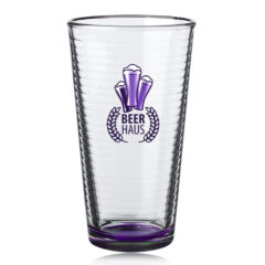 Spiral Pint Glass – 16 oz - Purple-504805-v261890-purple-zoom