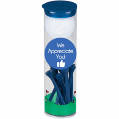 Titleist® 2-Golf Ball Tall Tube - Titleist 2-Golf Ball Tall Tube 8211 optional tube messaging