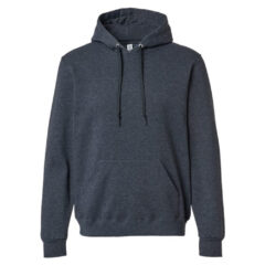 JERZEES Unisex Eco™ Premium Blend Ring-Spun Hooded Sweatshirt - black heather