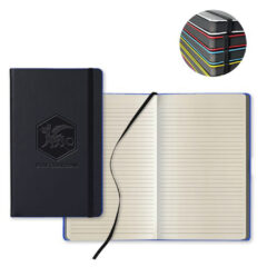 Castelli Black Laser Medio Lined Ivory Page Journal - q24mc-t19-1706436023
