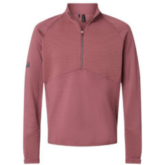 Adidas Quarter-Zip Pullover - red