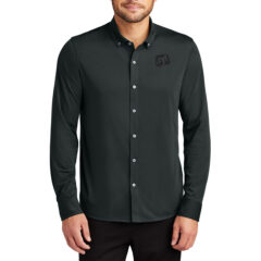 MERCER + METTLE® Stretch Jersey Long Sleeve Shirt